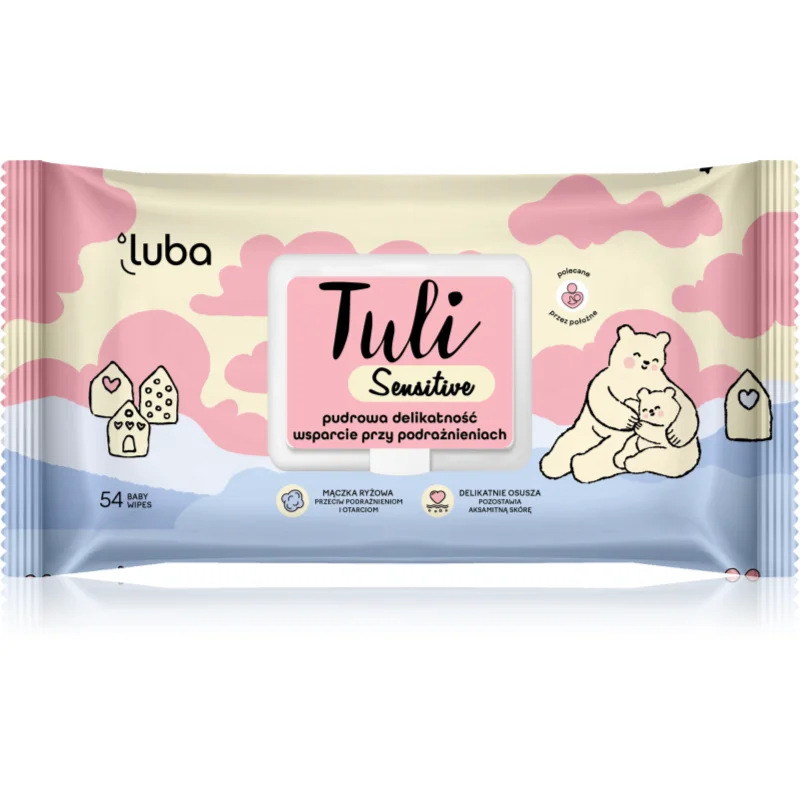 Luba Tuli Sensitive servetele delicate pentru copii 54 buc