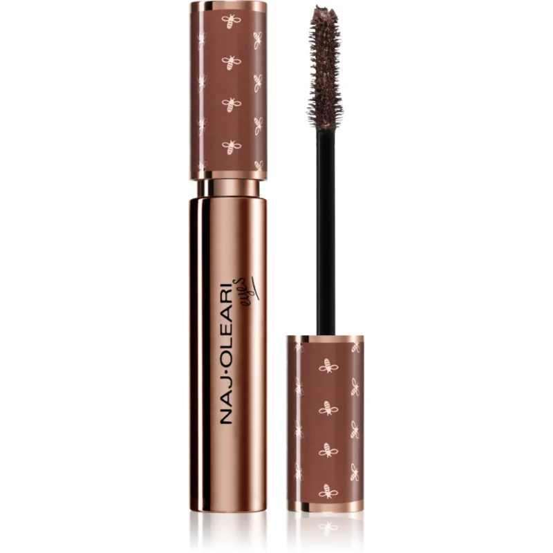 Naj Oleari Click on Me Extra Volume Mascara mascara cu efect de volum pentru femei 02 Chocolate Brown 12 ml
