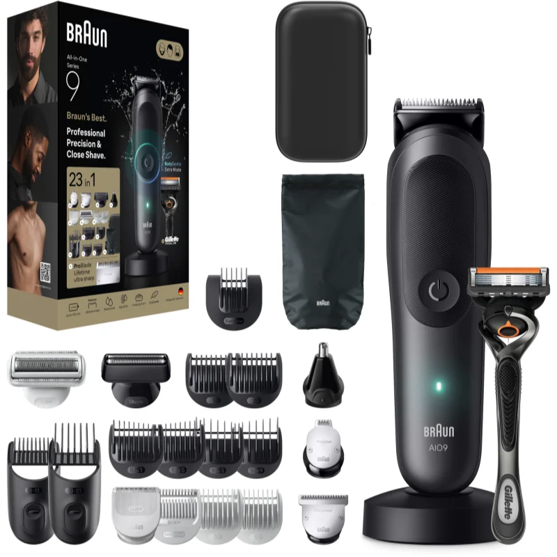 Braun All-in-One Series 9 AIO9520 set pentru îngrijirea părului, a bărbii și a corpului 1 buc