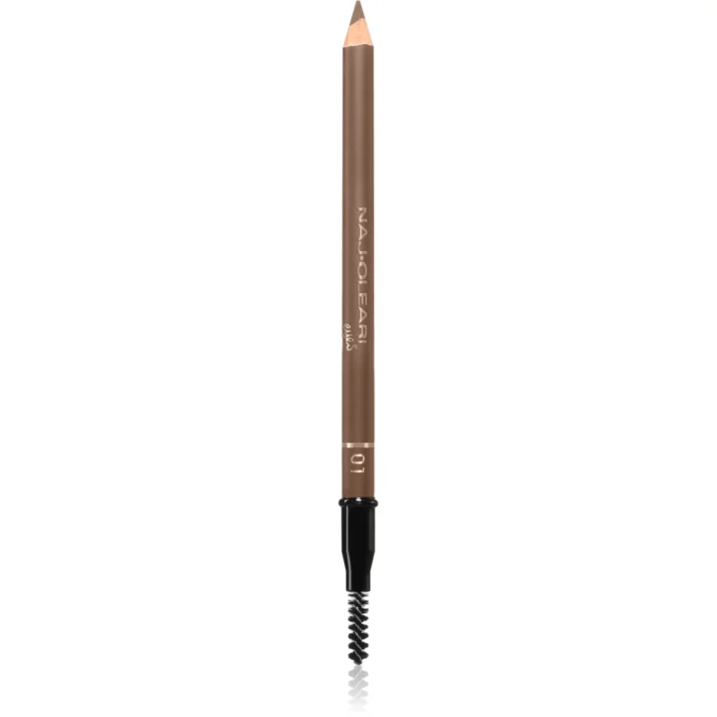 Naj Oleari Fill-in Brow Pencil creion pentru sprancene cu pensula pentru femei 01 Blondes 1.1 g