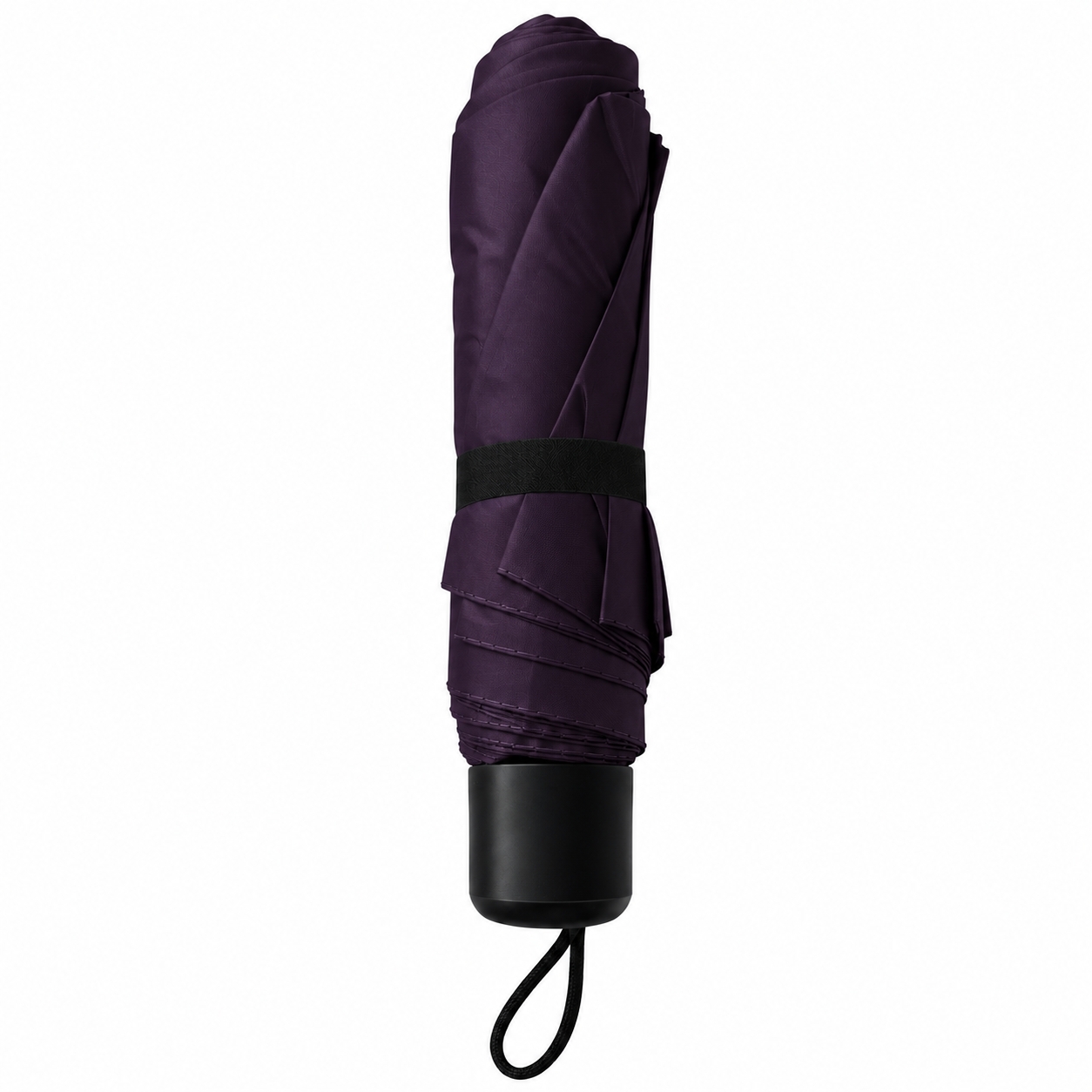 Umbrela pliabila pentru ploaie, 8 spite, diametru 97 cm, UMB046, Mov inchis