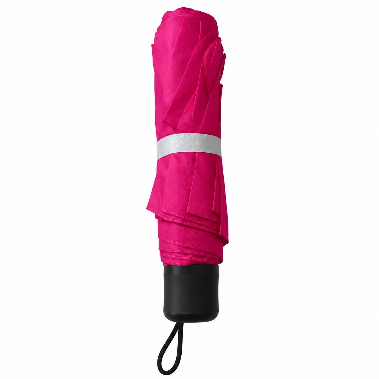 Umbrela pliabila pentru ploaie, 8 spite, diametru 97 cm, UMB047, Fucsia
