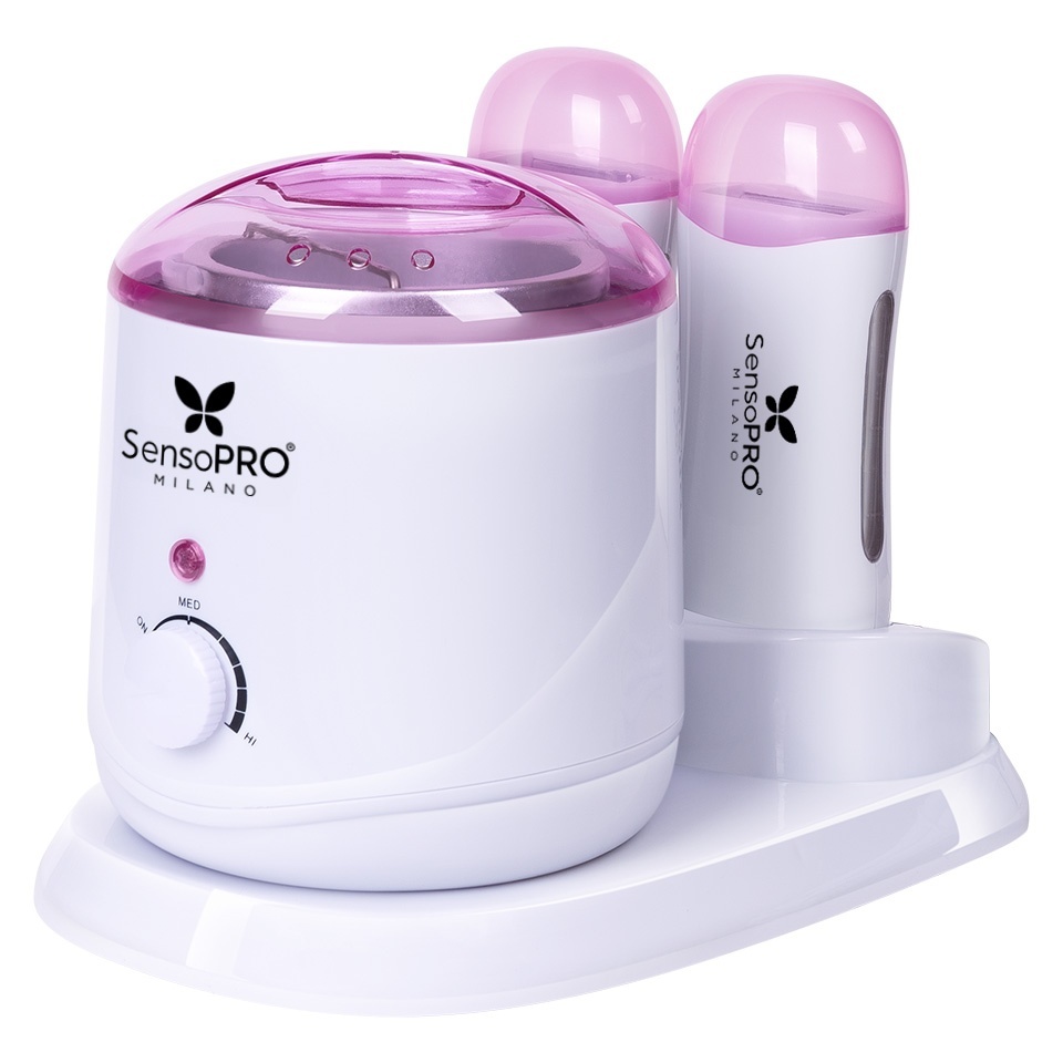 Incalzitor Ceara Epilare Unica Folosinta + Traditionala WAX EXPERT TRIO - SensoPRO Milano