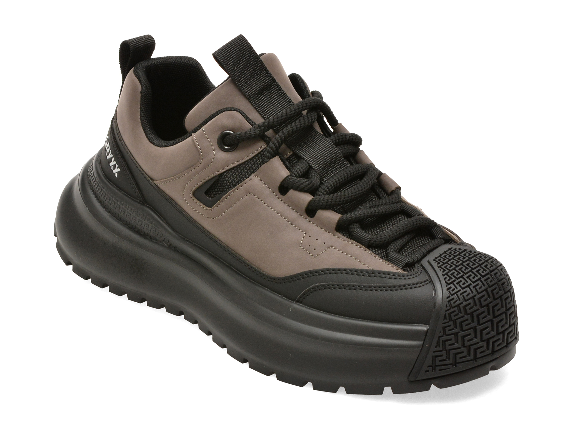 Pantofi sport GRYXX negri, T613, din piele ecologica