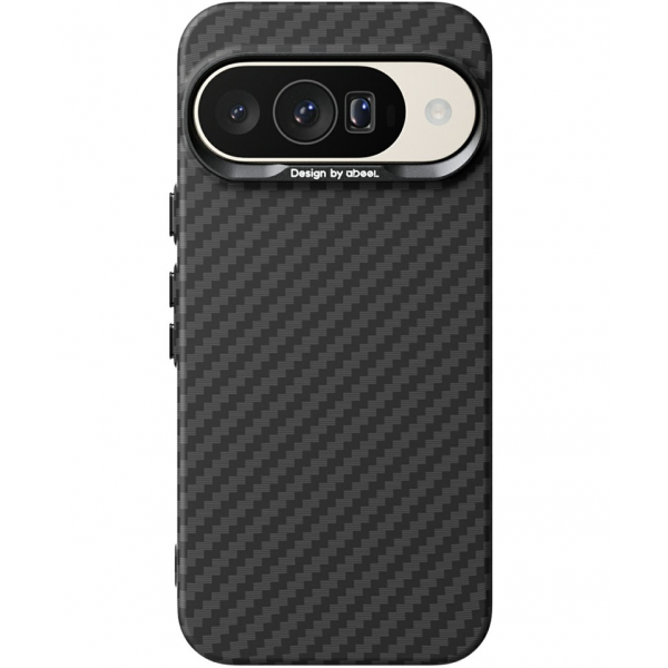 Husa pentru Google Pixel 10 Pro / 10, Abeei, Carbon Minimalist, Neagra