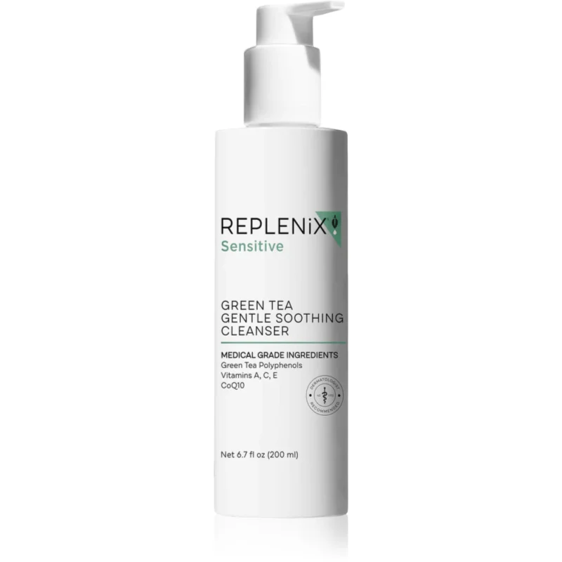 Replenix Sensitive produs de curățare cu ceai verde 200 ml