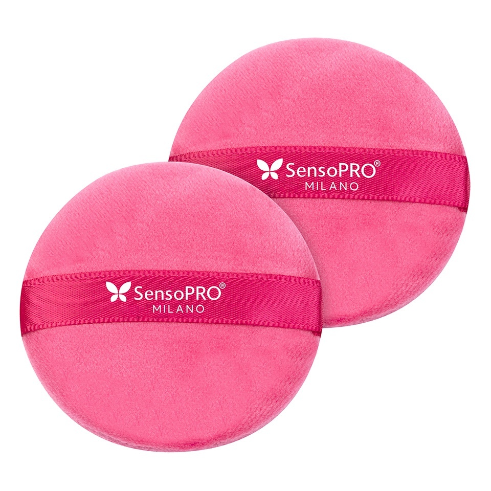 Set 2 Buretei Machiaj - SensoPRO Milano, Fuchsia