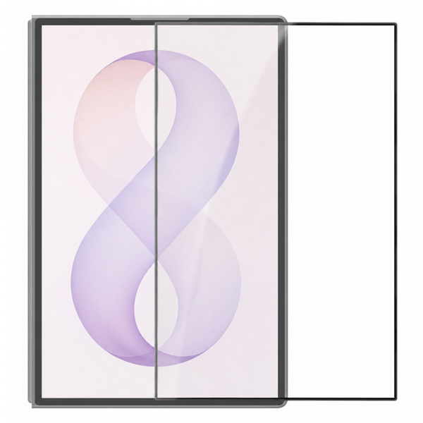 Folie de protectie Ecran Exterior Nillkin CP+ Pro pentru Samsung Galaxy Z Fold8 F971, Sticla Securizata, Full Glue, Neagra
