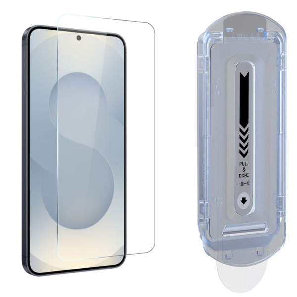 Folie de protectie Ecran Nillkin H+ Pro with Applicator pentru Samsung Galaxy S25 S931, Sticla Securizata, Full Glue