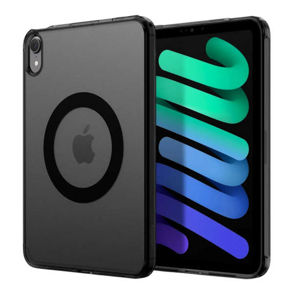 Husa pentru Apple iPad mini 2024 / mini 2021, Spigen, Ultra Hybrid MagFit, Neagra Satinata ACS11624