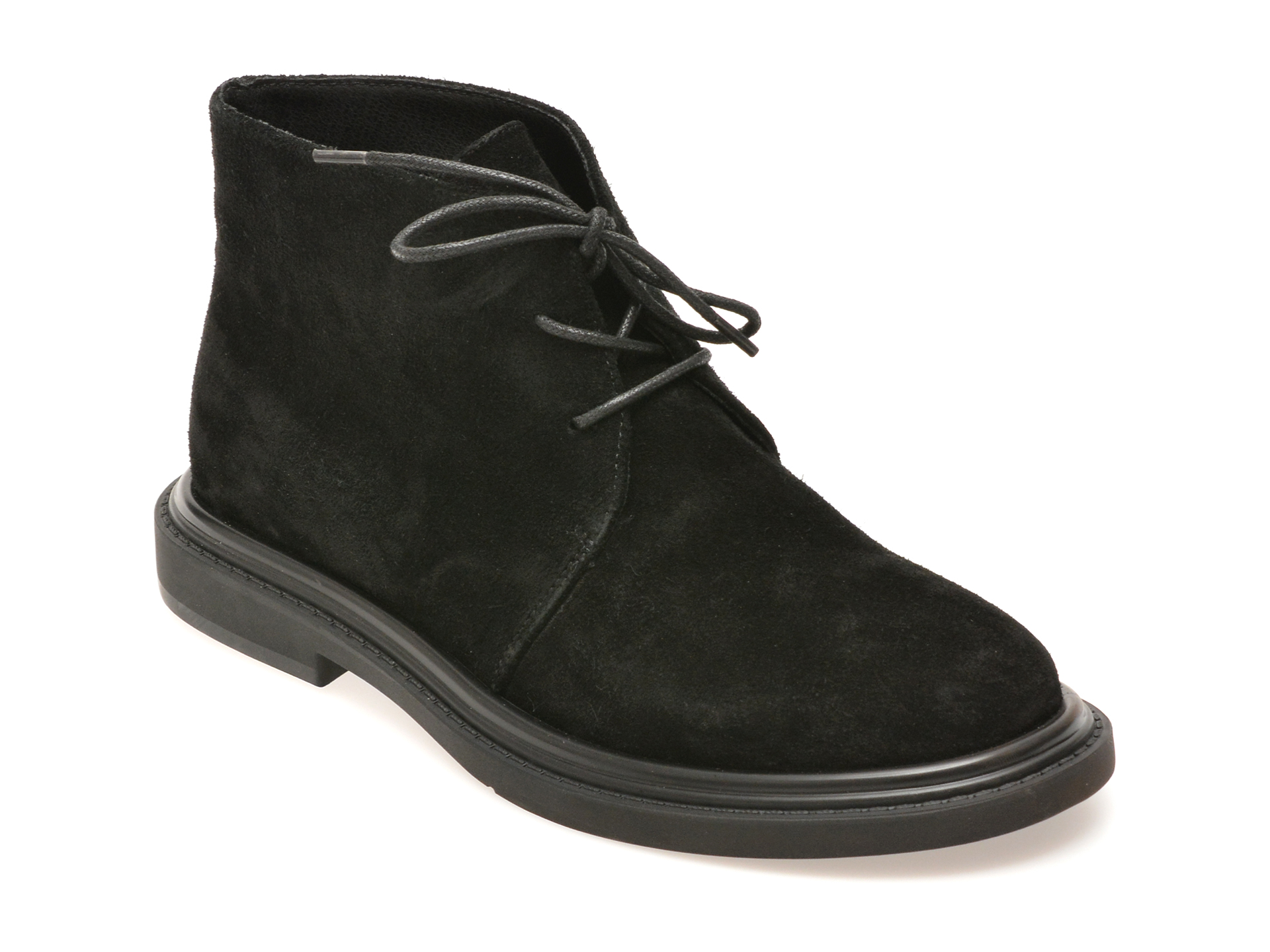 Ghete FLAVIA PASSINI negre, AC6158, din piele intoarsa