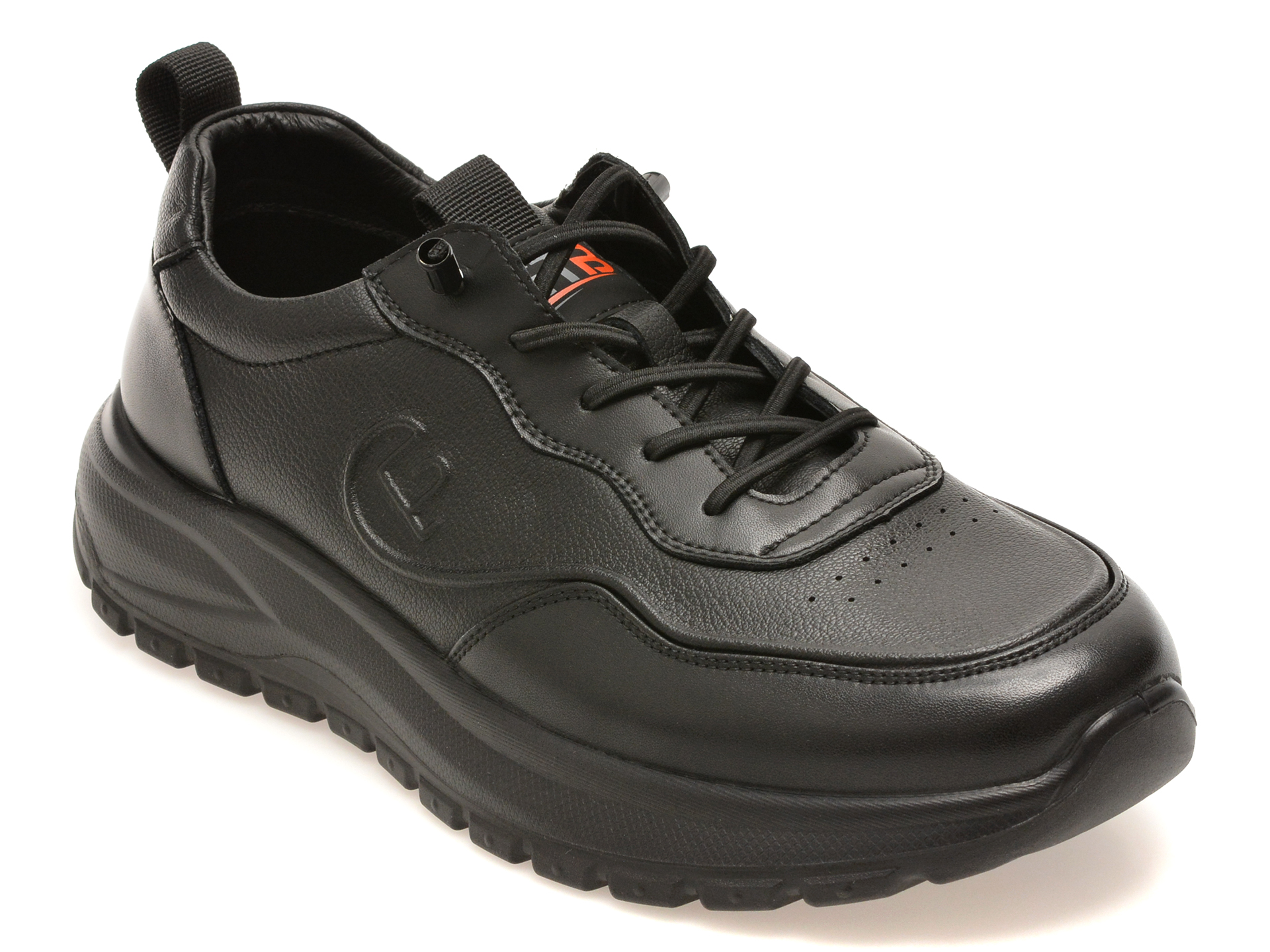 Pantofi sport BITE THE BULLET negri, 86707, din piele naturala