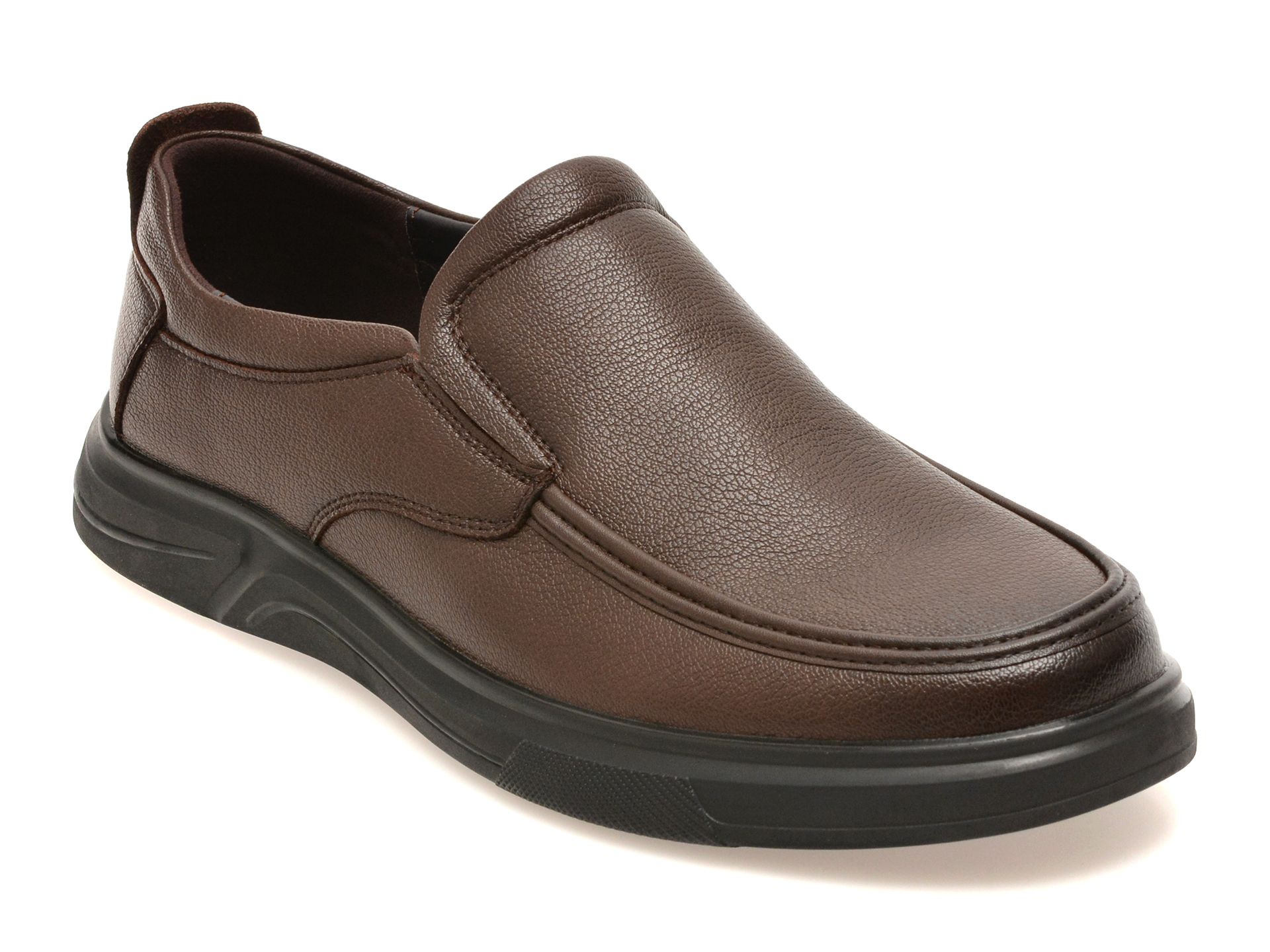 Mocasini BITE THE BULLET maro, 89632, din piele naturala