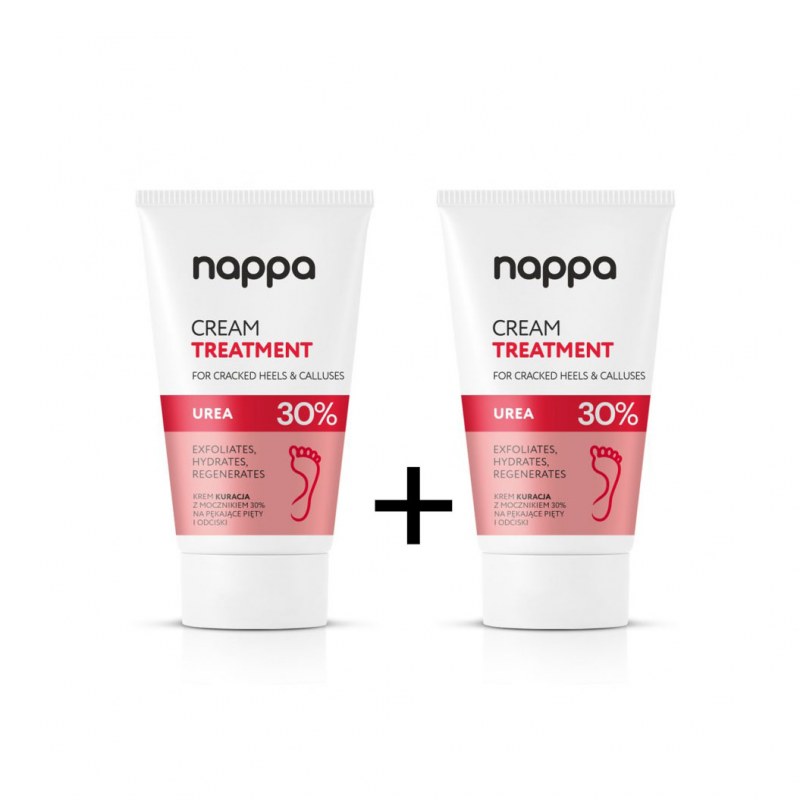 Set 1+1 gratis - Crema pentru calcaie crapate si bataturi cu 30% Uree - 150 ml