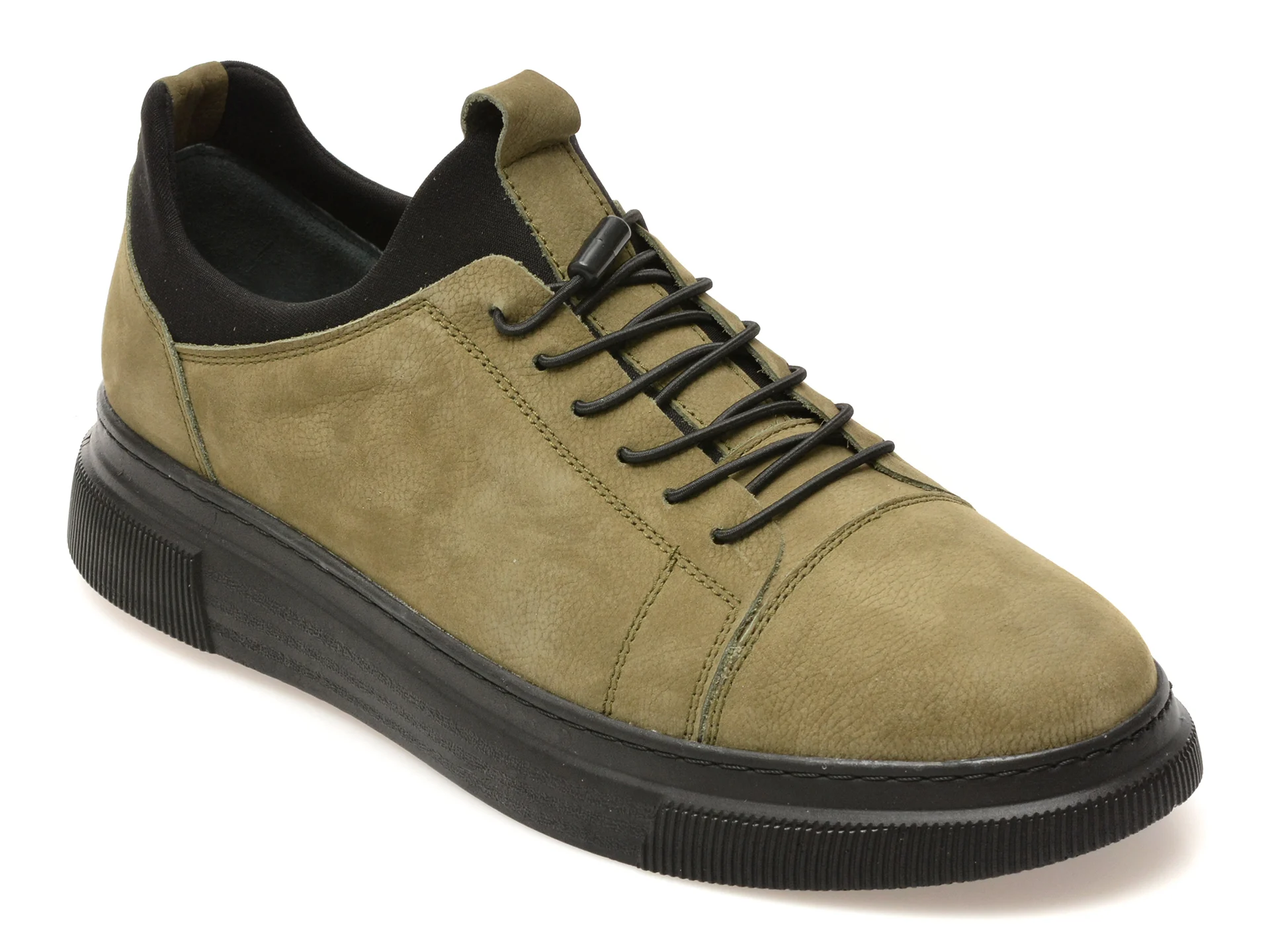 Pantofi GRYXX kaki, BS3810, din nabuc