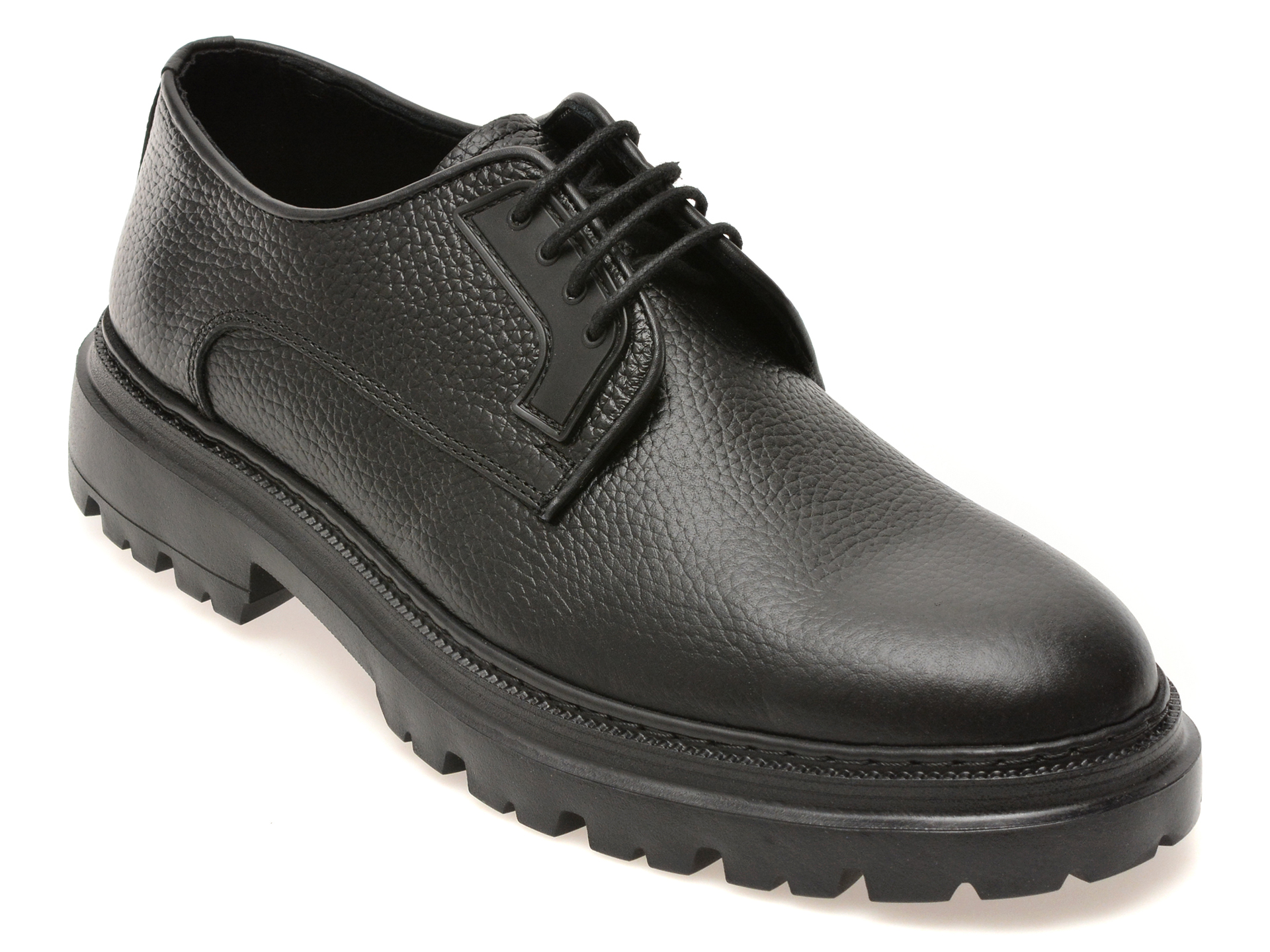 Pantofi eleganti BITE THE BULLET negri, BLE3344, din piele naturala