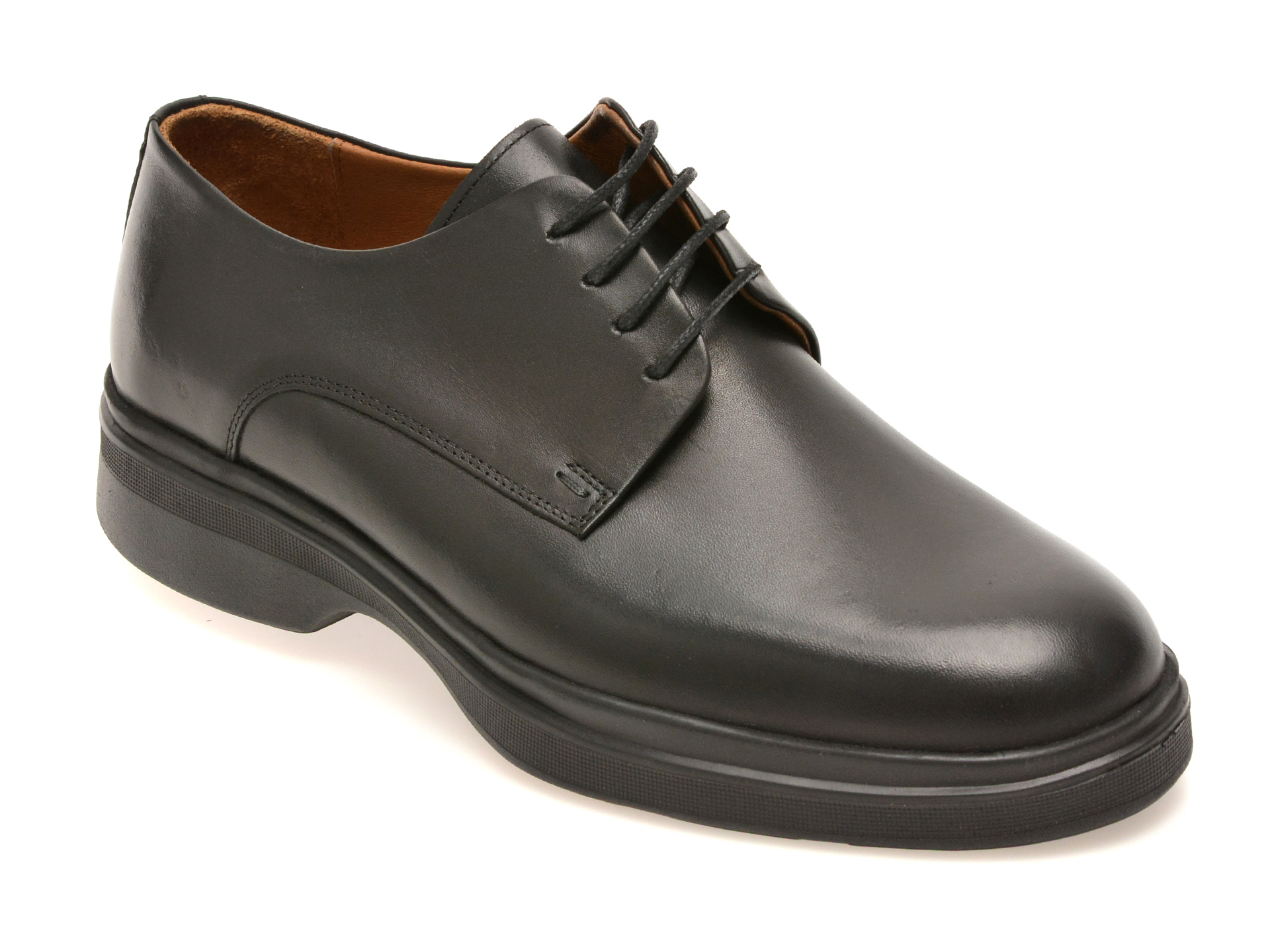 Pantofi eleganti OTTER negri, BR4507, din piele naturala