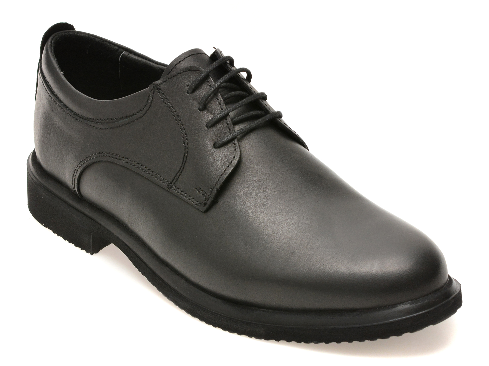 Pantofi eleganti BITE THE BULLET negri, RZ004, din piele naturala