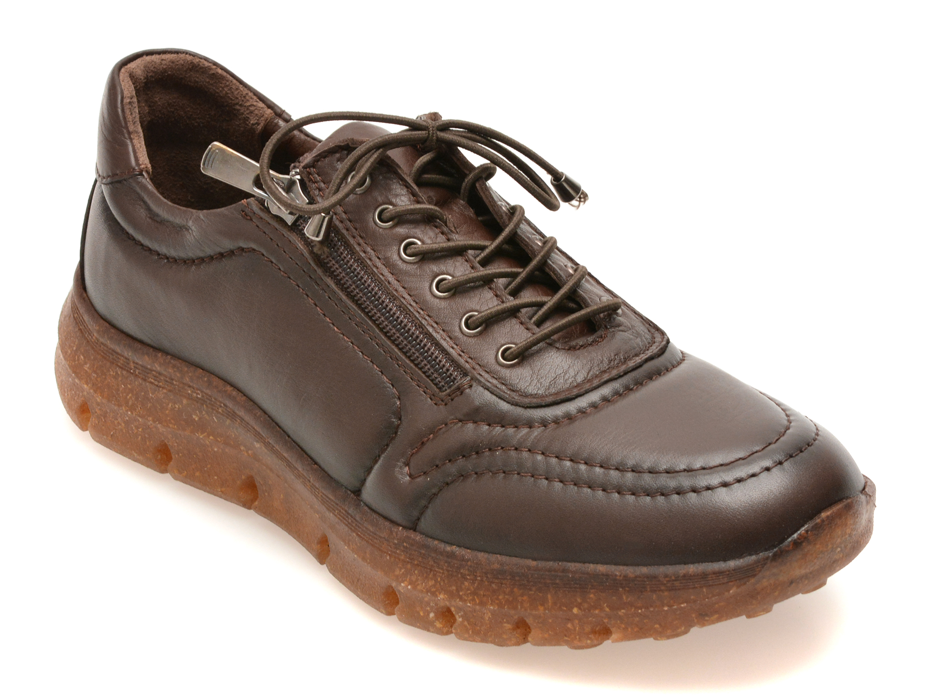 Pantofi sport FLAVIA PASSINI maro, EV2933, din piele naturala