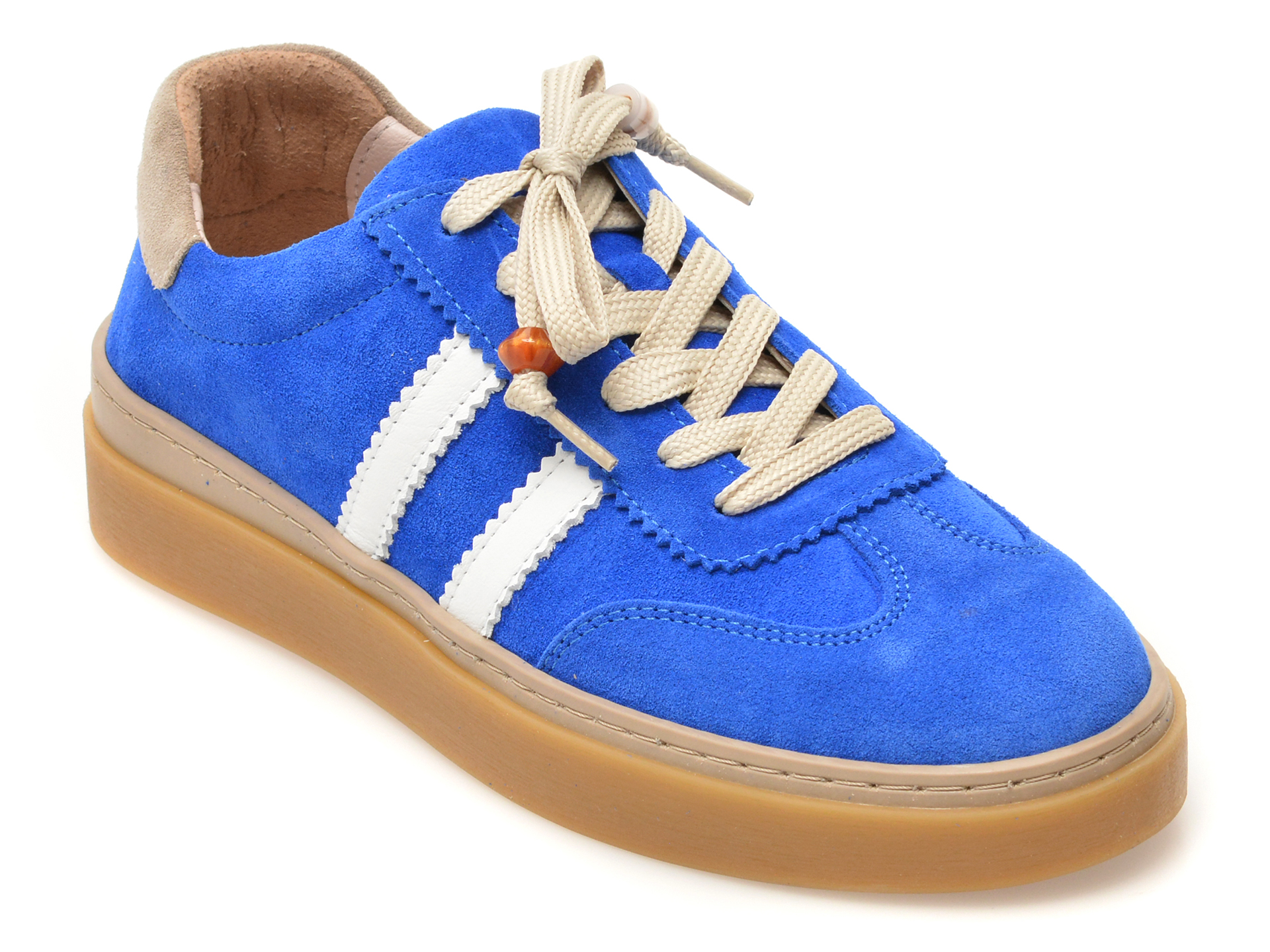 Pantofi sport FLAVIA PASSINI albastri, BUL1454, din piele intoarsa