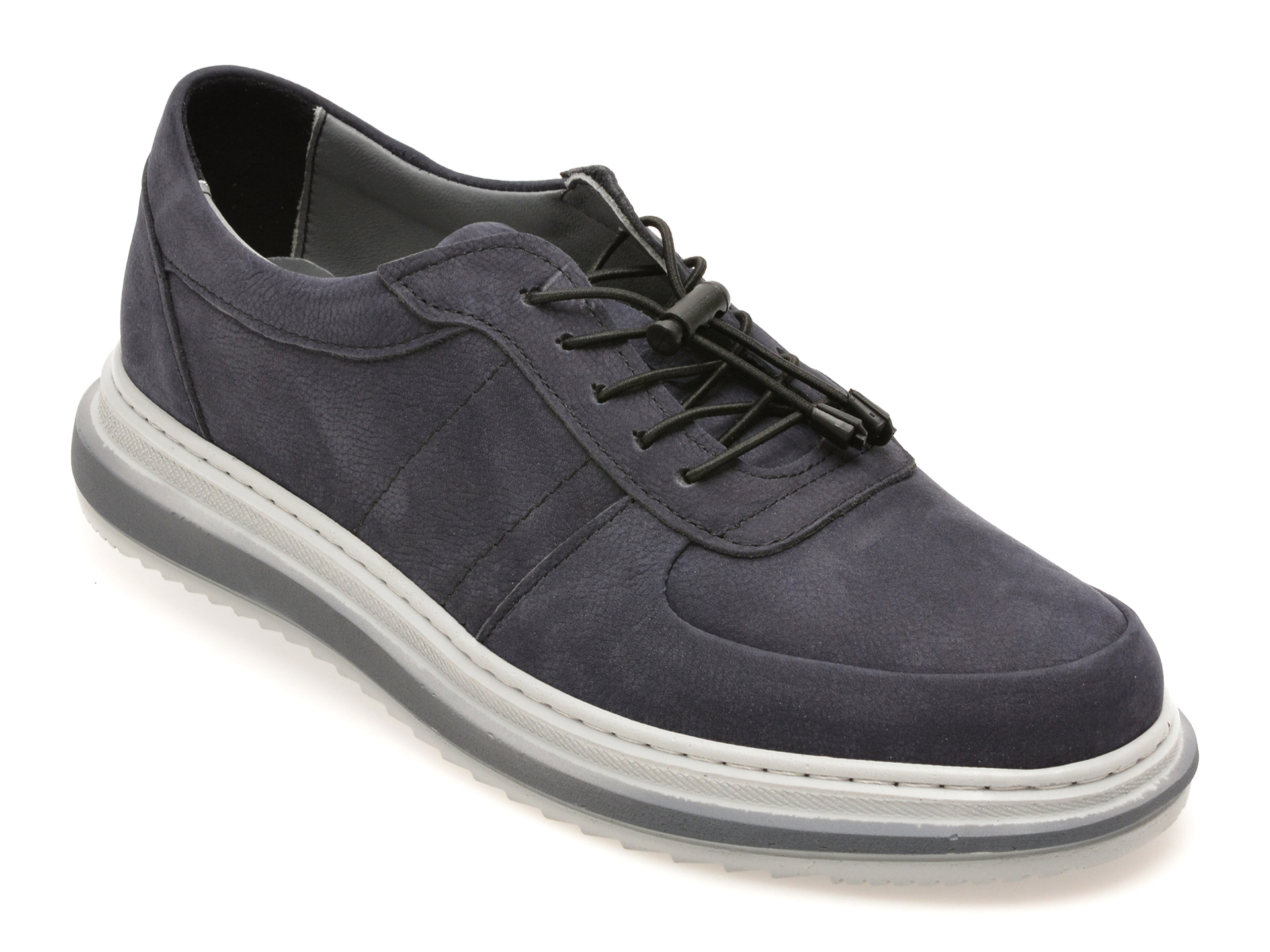 Pantofi sport BITE THE BULLET bleumarin, OY5160, din piele naturala