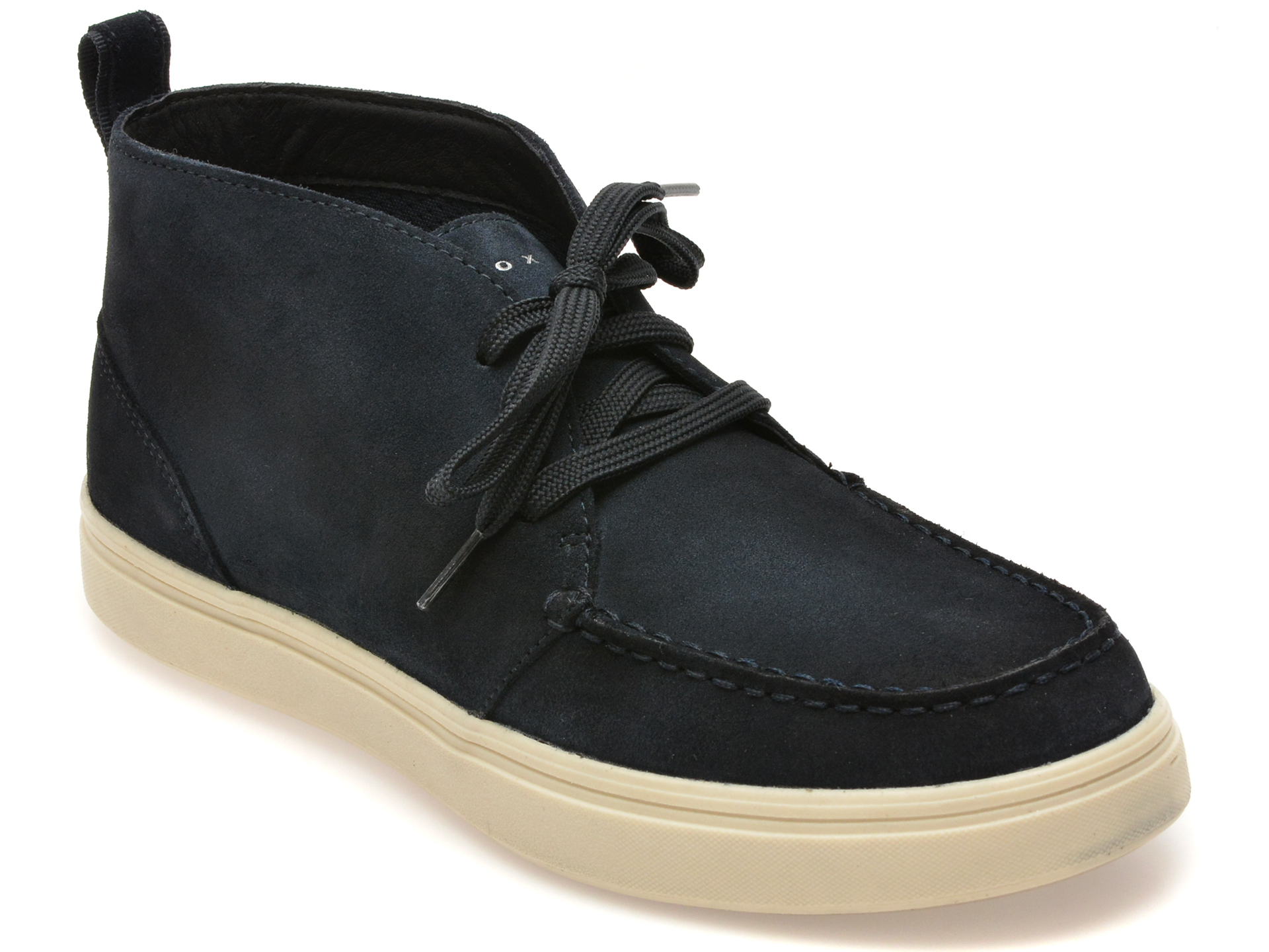 Ghete GEOX bleumarin, U66LDC, din piele intoarsa