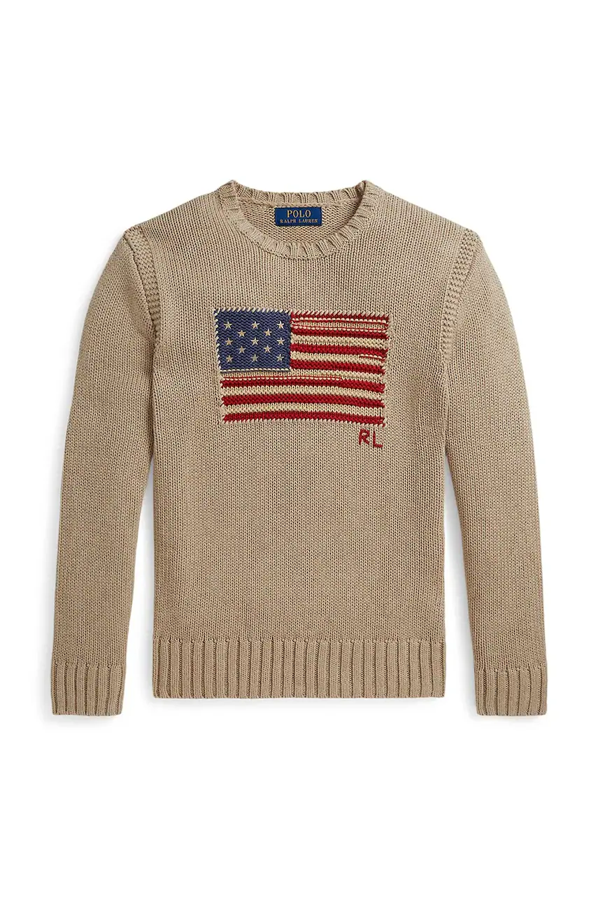 Polo Ralph Lauren  pulover pentru copii din bumbac
