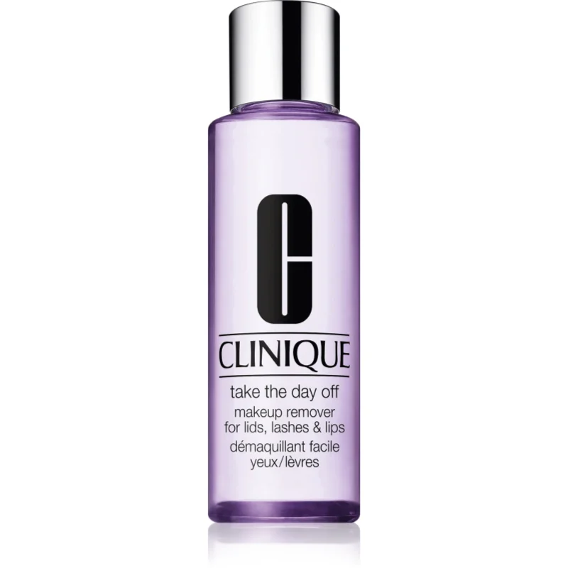 Clinique Take The Day Off™ Makeup Remover For Lids, Lashes & Lips două faze pentru îndepărtarea machiajului de pe ochi și buze 125 ml