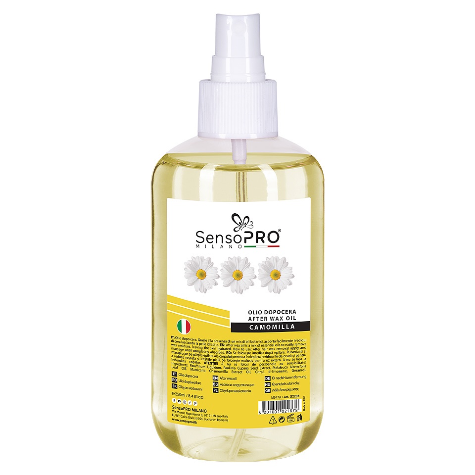 Ulei dupa Epilare cu Musetel SensoPRO Milano, 250ml
