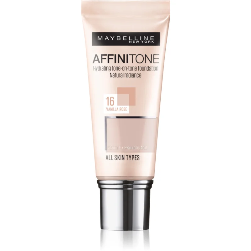 MAYBELLINE NEW YORK Affinitone make up hidratant culoare 16 Vanilla Rose 30 ml