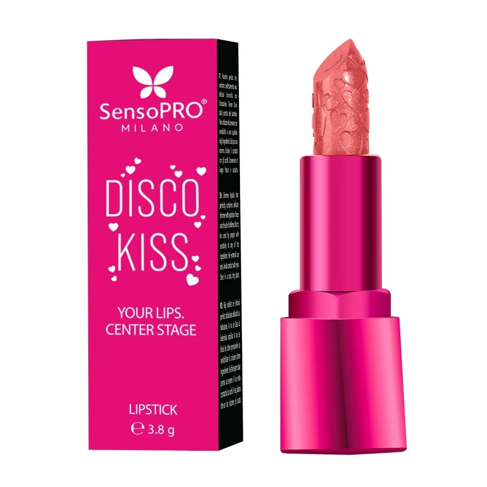 Ruj cu Sclipici Disco Kiss SensoPRO Milano, Strobe Berry