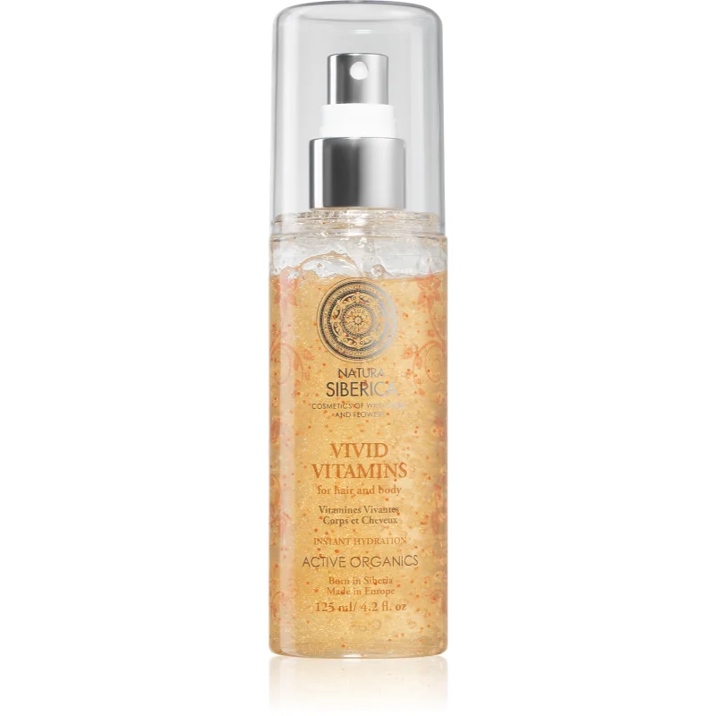 Natura Siberica Wild Herbs and Flowers vitamine vii pentru corp si par 125 ml