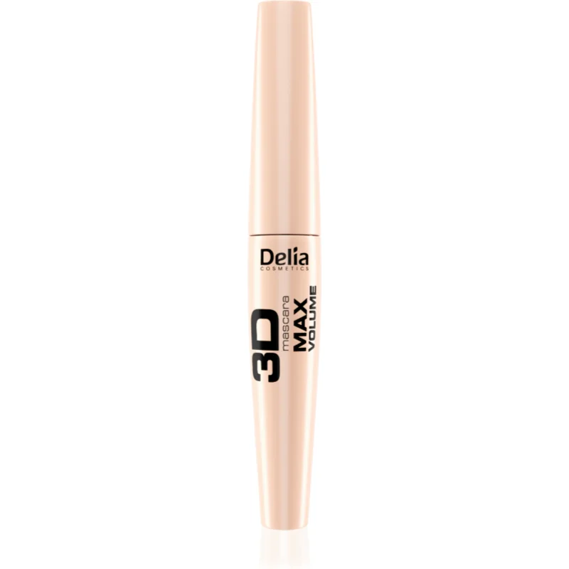 Delia Cosmetics Mix&Match 3D MAX Volume Mascara pentru volum si separare culoare Black 12 ml