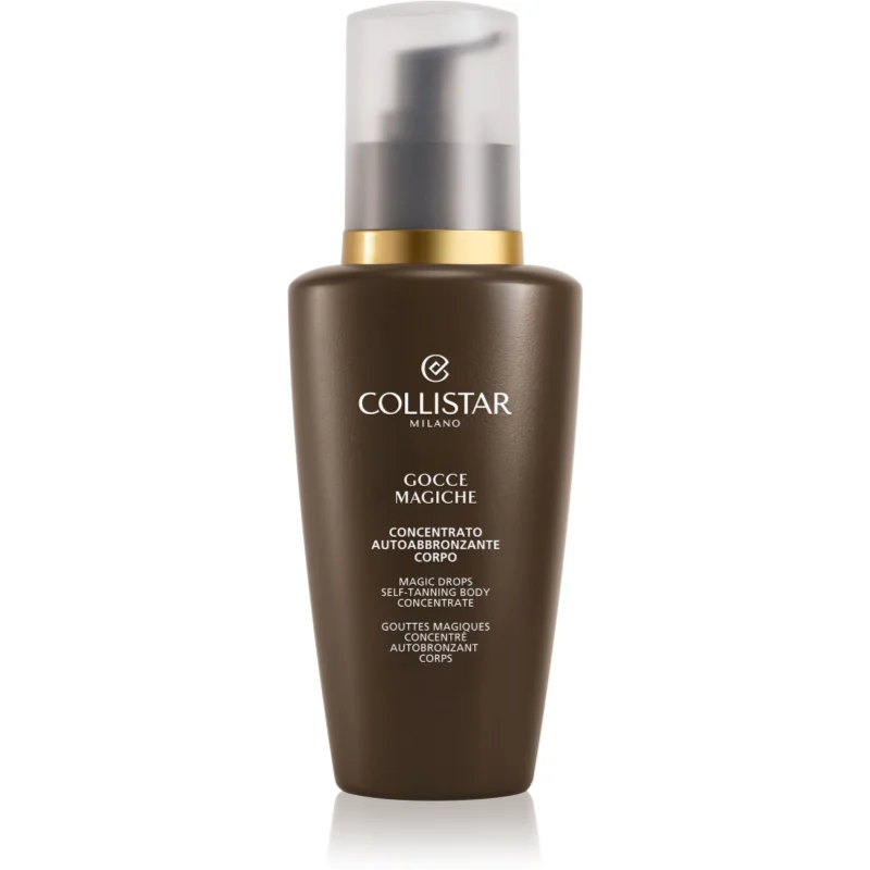 Collistar Magic Drops Body-Legs Self-Tanning Concentrate emulsie autobronzanta pentru corp si picioare. 125 ml