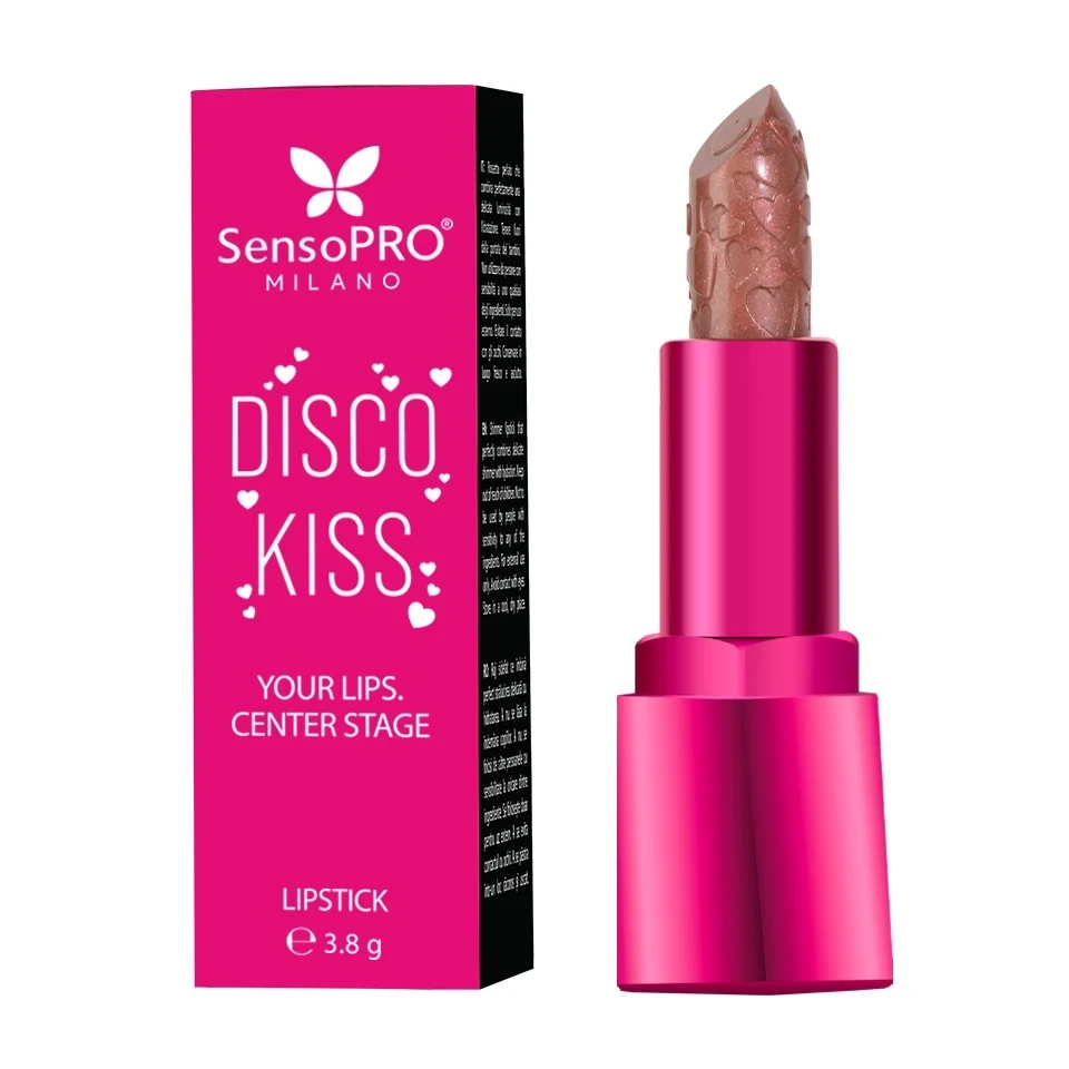 Ruj cu Sclipici Disco Kiss SensoPRO Milano, Night Sparkle
