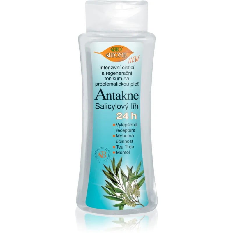 Bione Cosmetics Antakne alcool salicilic pentru ten gras si problematic 255 ml