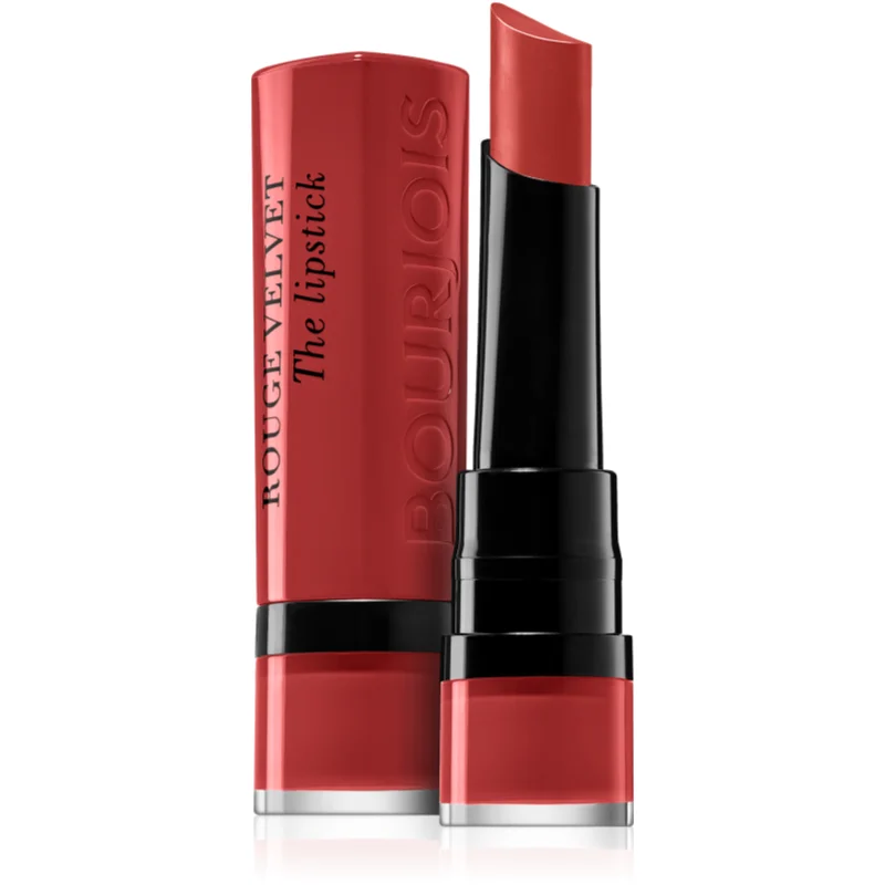 Bourjois Rouge Velvet The Lipstick ruj mat culoare 05 Brique-à-brac 2.4 g