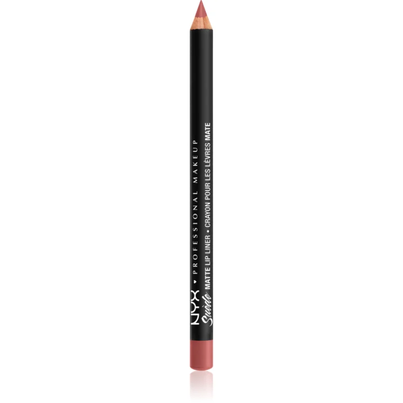 NYX Professional Makeup Suede Matte  Lip Liner dermatograf mat de buze culoare 53 Brunch Me 1 g