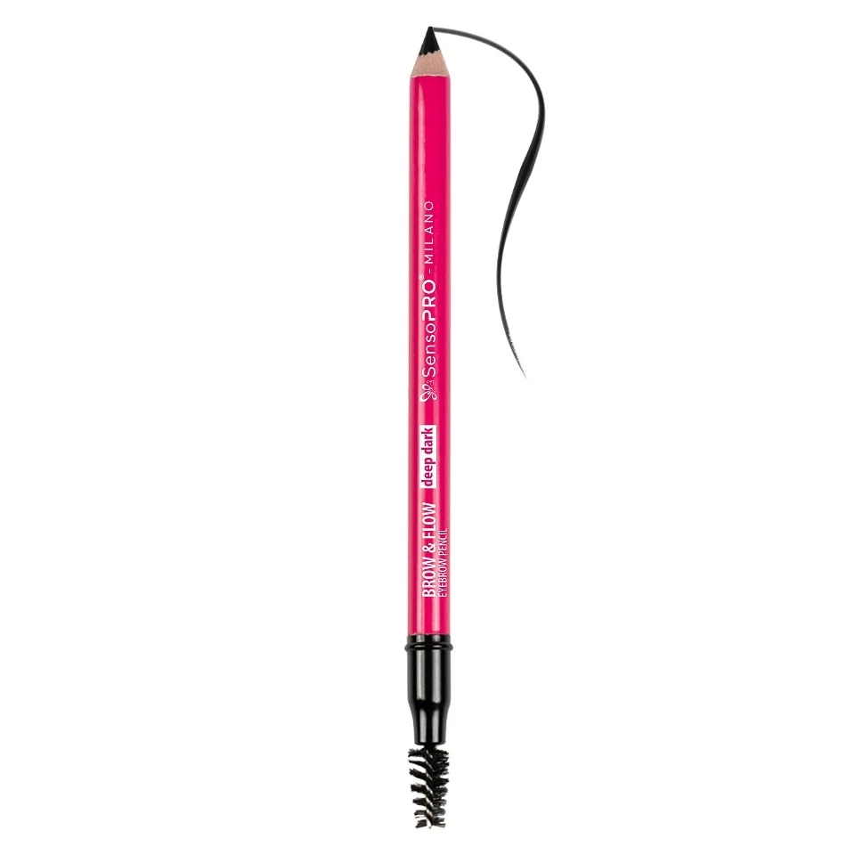Creion de Sprancene Brow&Flow SensoPRO Milano - Deep Dark