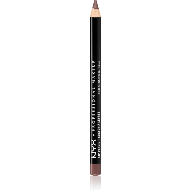 NYX Professional Makeup Slim Lip Pencil creion de buze cu trasare precisă culoare 857 Nude Beige 1 g