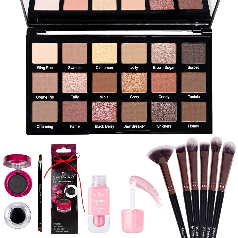 Set Machiaj Mocha Dreams SensoPRO Milano