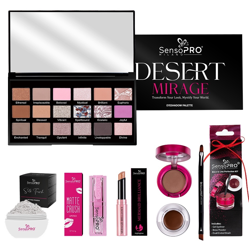 Set Machiaj Desert Shine SensoPRO Milano