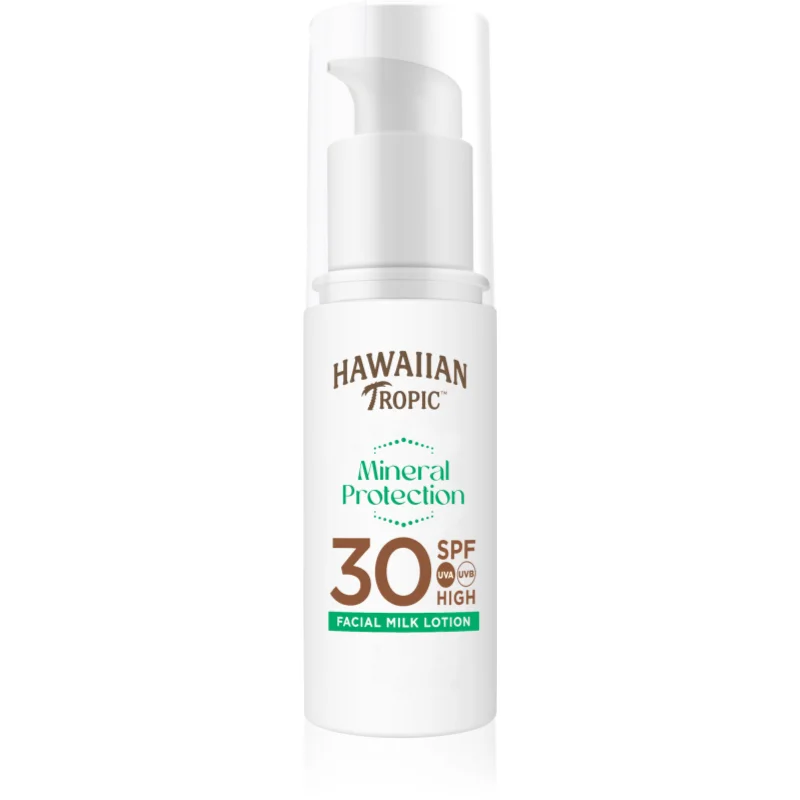Hawaiian Tropic Milk Face Lotion lotiune pentru bronzul fetei SPF 30 50 ml