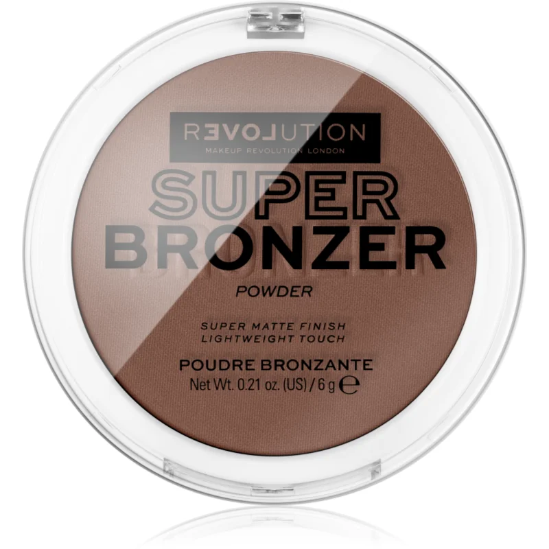Revolution Relove Super Bronzer Powder autobronzant culoare Oasis 6 g