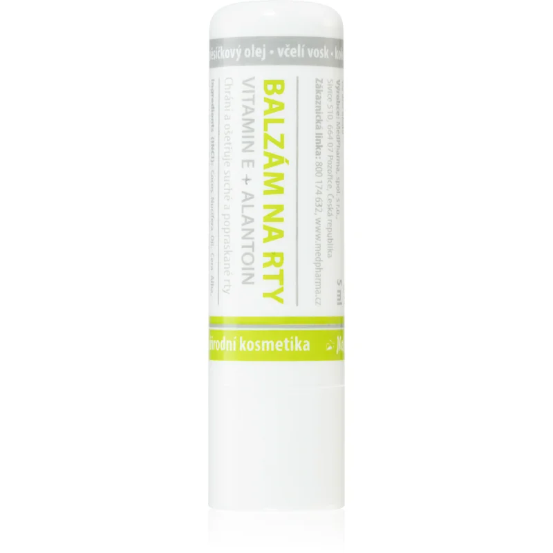 MedPharma Lip balm with vitamin E and allantoin balsam de buze cu vitamina E 4.8 g