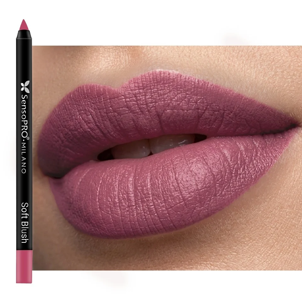 Creion de buze waterproof SensoPRO Milano, Soft Blush