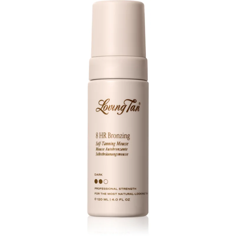 Loving Tan Bronzing Mousse spuma autobronzanta culoare Dark 120 ml