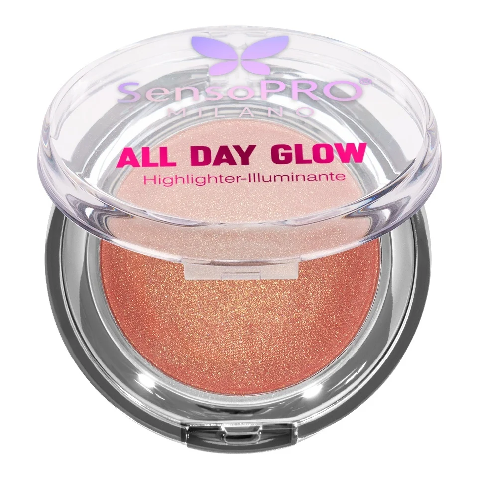 Iluminator All Day Glow SensoPRO Milano, Rose Gold
