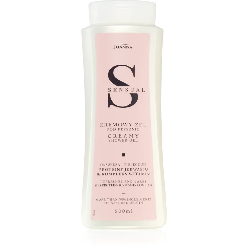Joanna Sensual gel cremos pentru dus Silk Proteins & Vitamin Complex 500 ml
