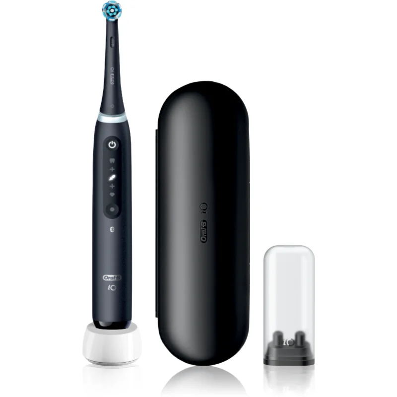 Oral-B iO5 periuta de dinti electrica cu sac Matt Black